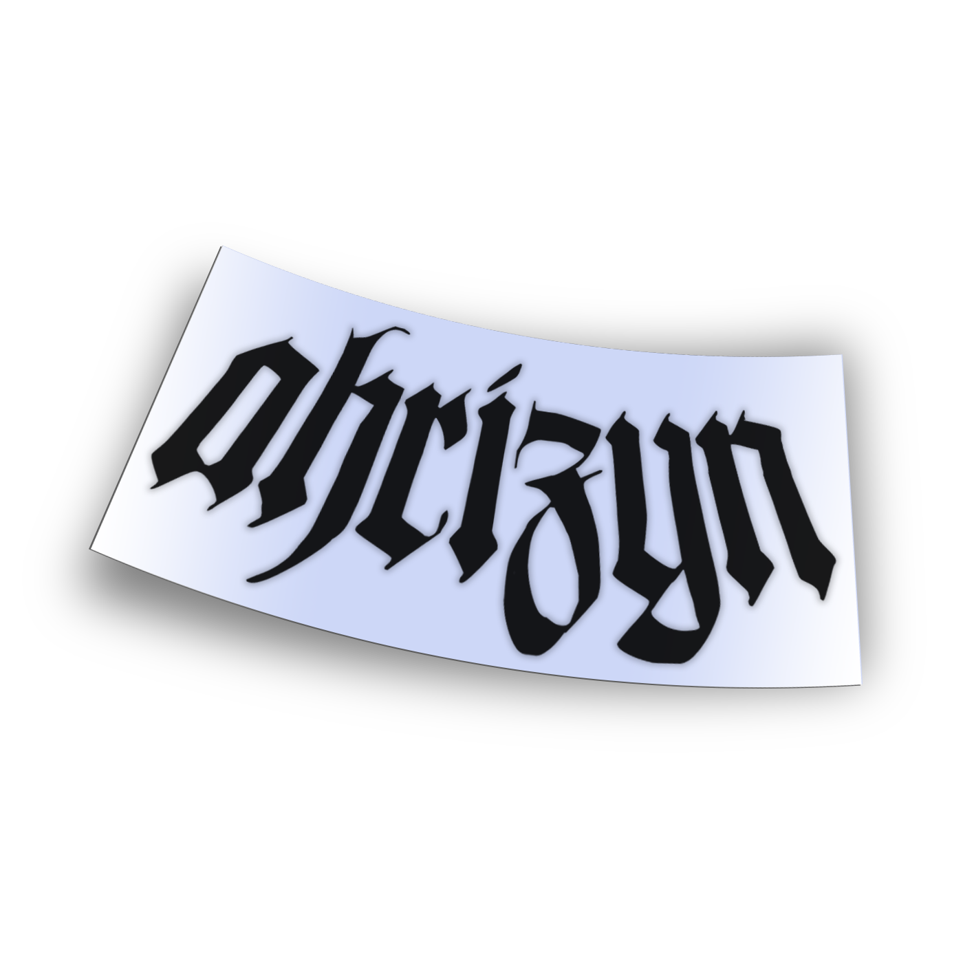 Ahrizyn Club Sticker